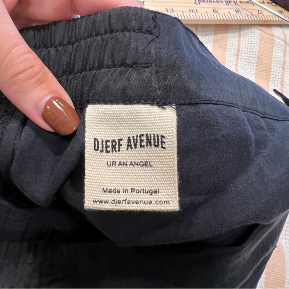 NWOT Djerf Avenue On The Go Pants Ash Djerf Avenue Trousers Wide Leg - Picture 10 of 11